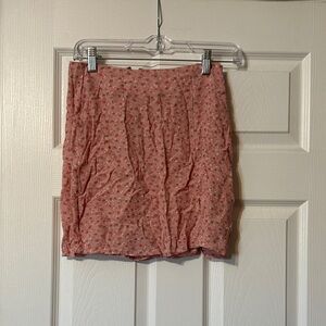 Floral Pink Skirt